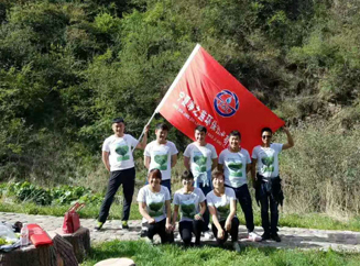 2017年公司旅游合影